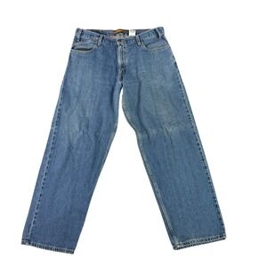Levi's SilverTab Baggy Jeans Men 36x32 Blue‎ Medium Wash 90s Streetwear Skate